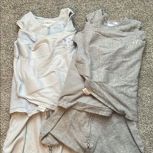Two Halo Swaddles Newborn Sizes
